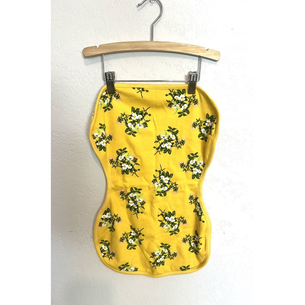 Matilda Jane Burp Cloth Set Of 2 - Double Sided Floral Print Baby Gift NWT - Picture 2 of 4